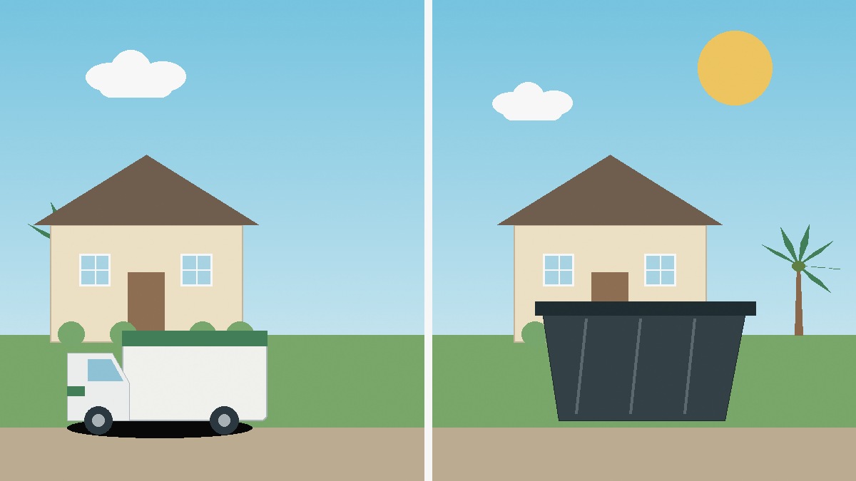 Junk Removal vs. Dumpster Rental: Which Is Cheaper in Tampa Bay?