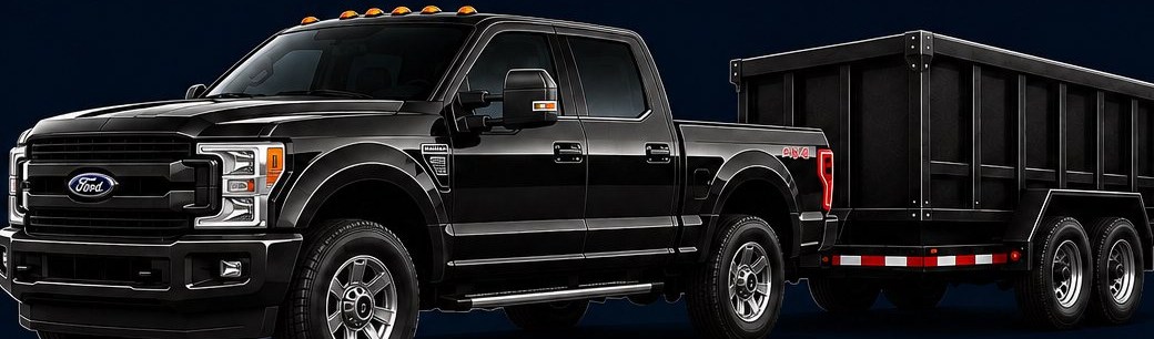 Joe Hauls Junk truck and dump trailer